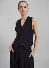 Gelso Waistcoat Black - Women