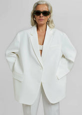 Bea Blazer White - Women