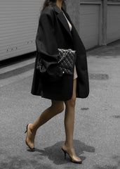Dee Maxi Oversized Blazer Black - Women