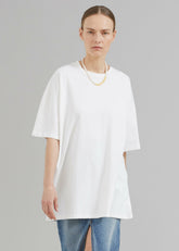 Faro Boxy Tee White - Men/Women