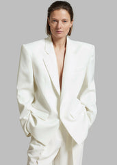 Jun Blazer White - Women