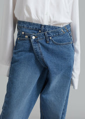 Andrea Denim Pants Medium Wash - Women