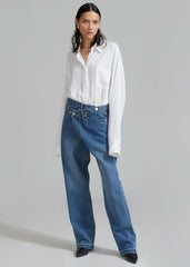 Andrea Denim Pants Medium Wash - Women