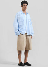 Adan Bermuda Shorts Beige - Men