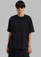 Faro Boxy Tee Black - Men/Women