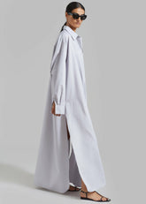 Avery Shirt Dress Grey - Women