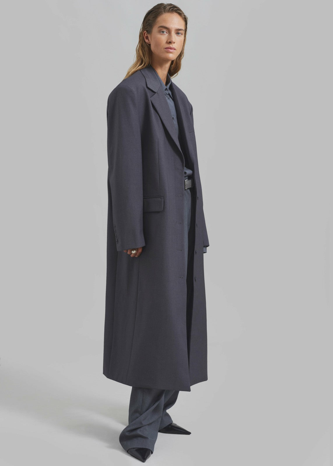 Robinson Long Coat Grey - Women