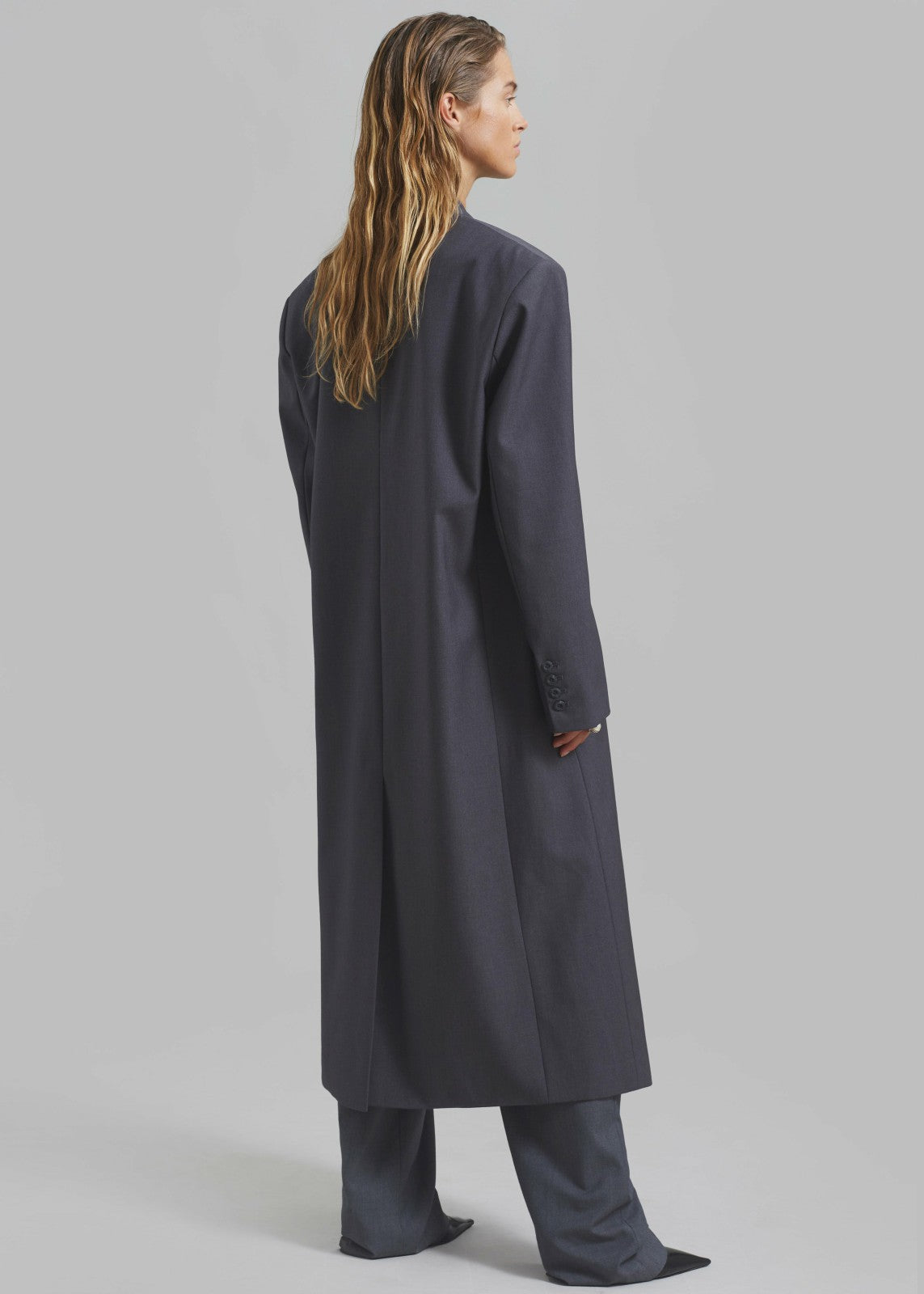 Robinson Long Coat Grey - Women