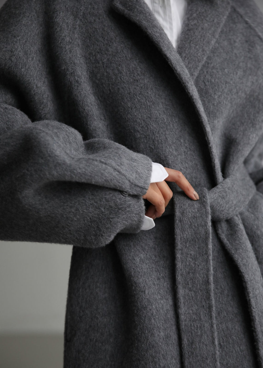 Leon Wool Coat Grey - Women