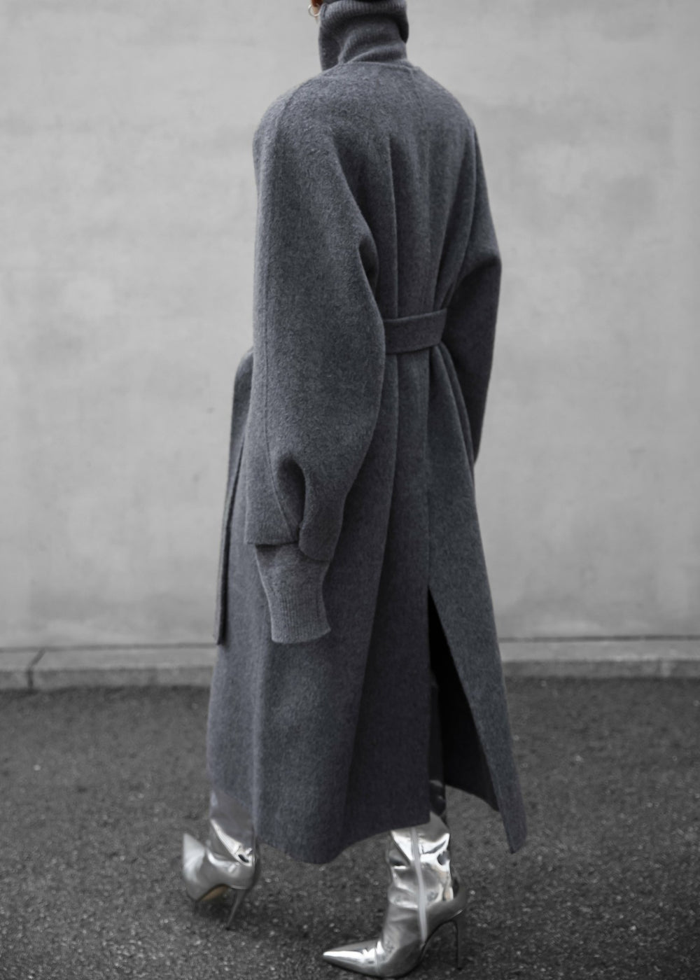 Leon Wool Coat Grey - Women