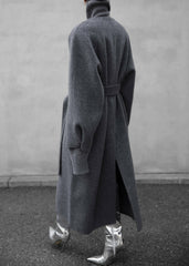 Leon Wool Coat Grey - Women