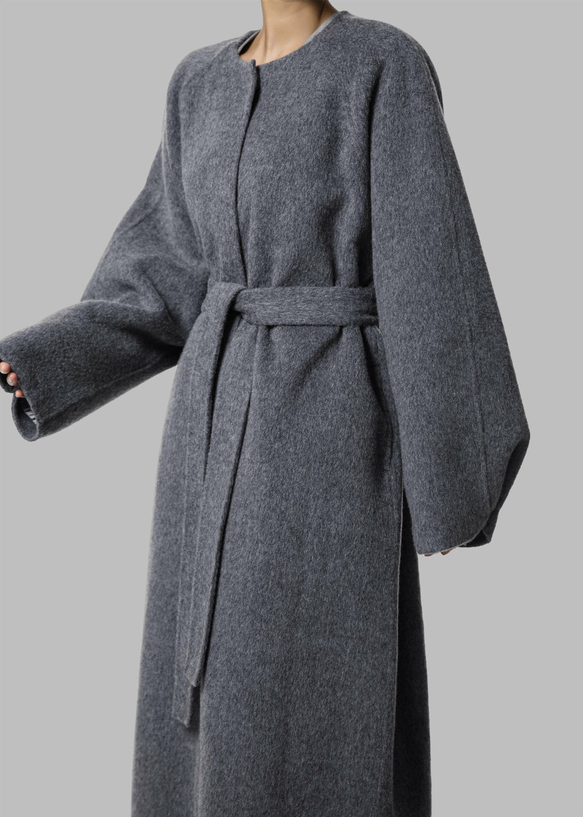 Leon Wool Coat Grey - Women