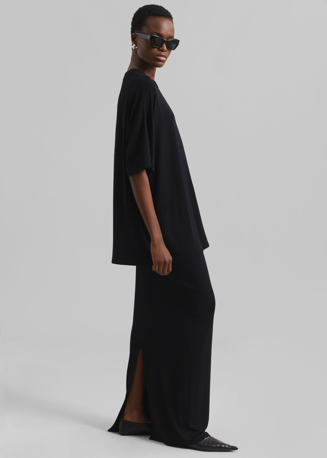 Ella Maxi Skirt Black - Women