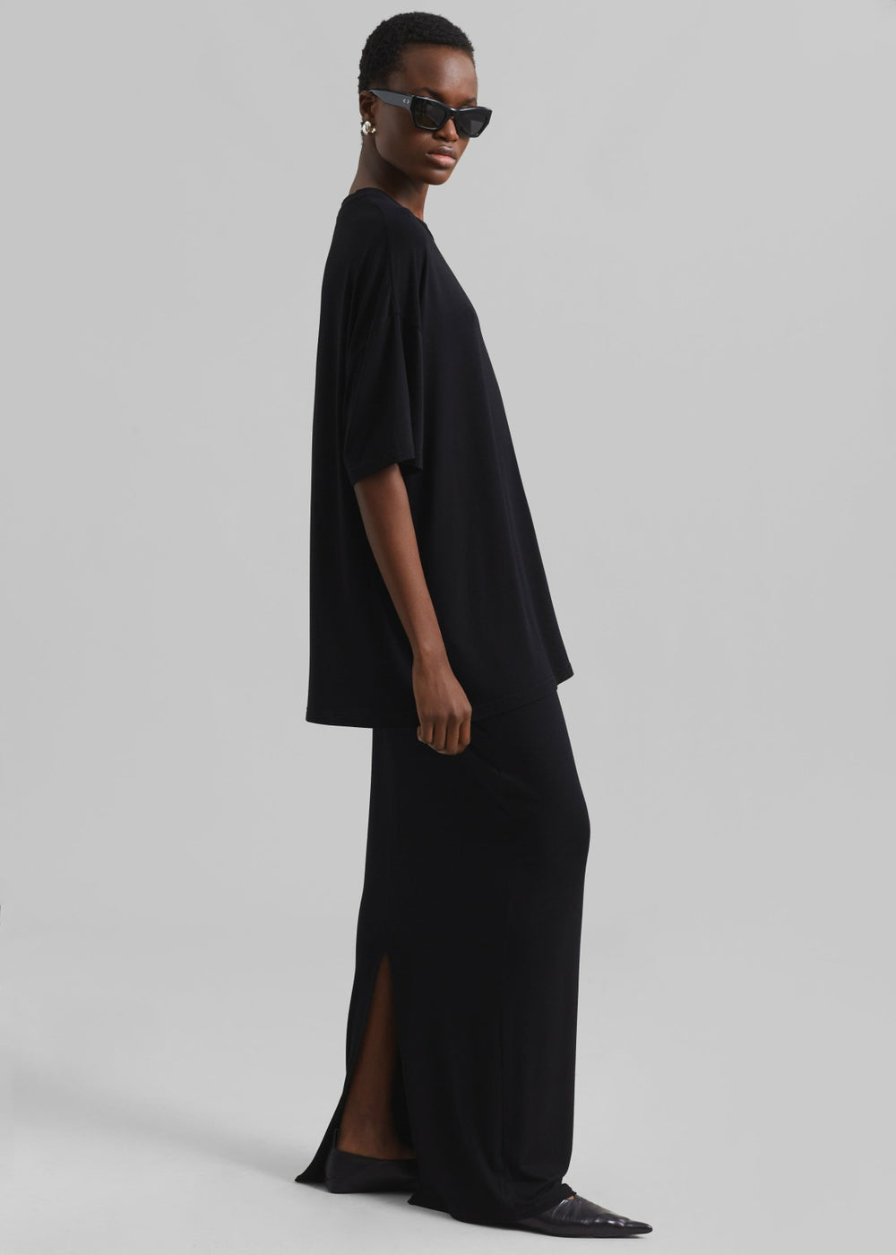 Ella Maxi Skirt Black - Women