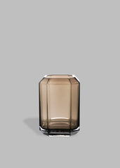 Louise Roe Jewel Vase Medium Smoke - Lifestyle
