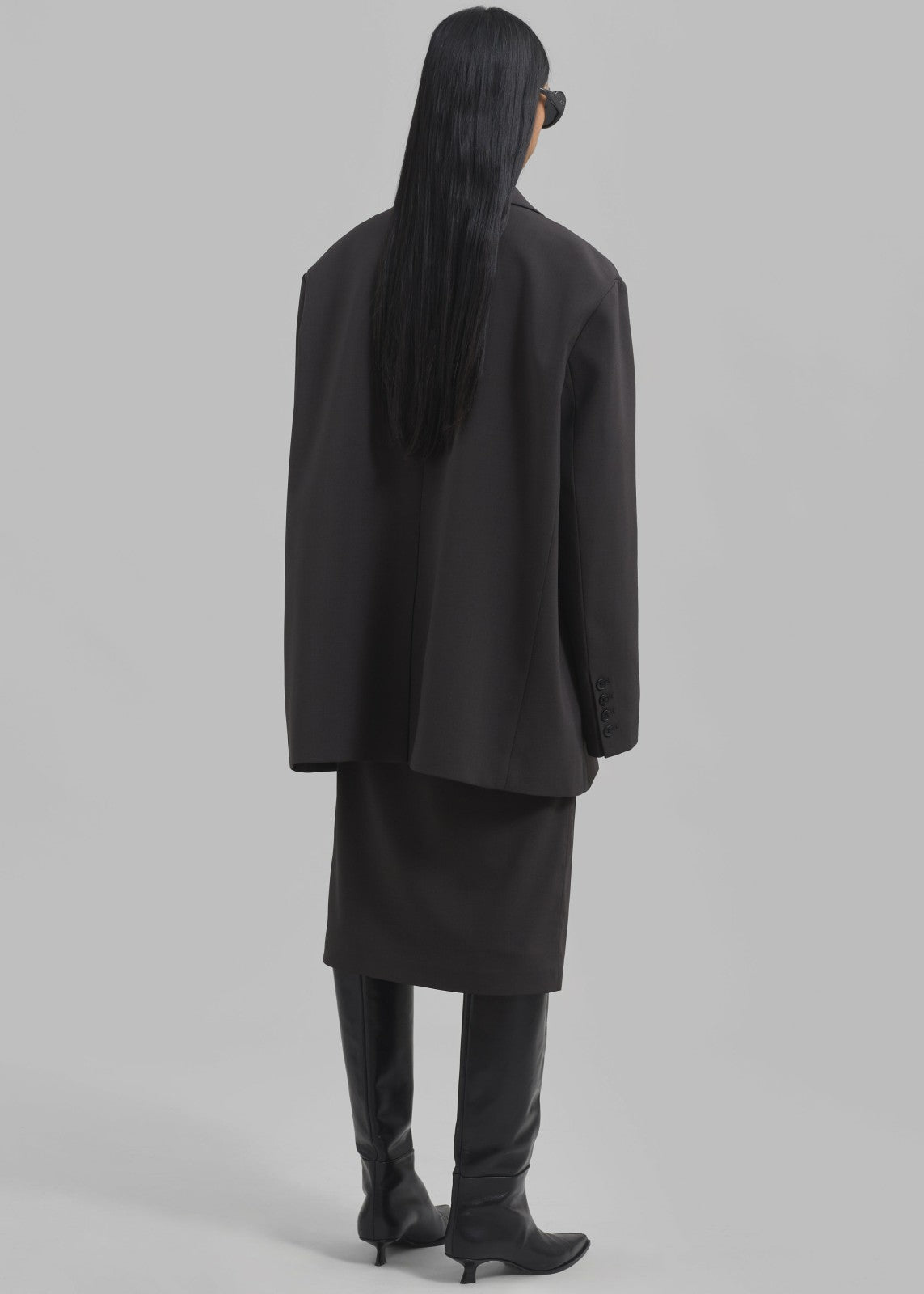 Brooklyn Blazer Charcoal - Women