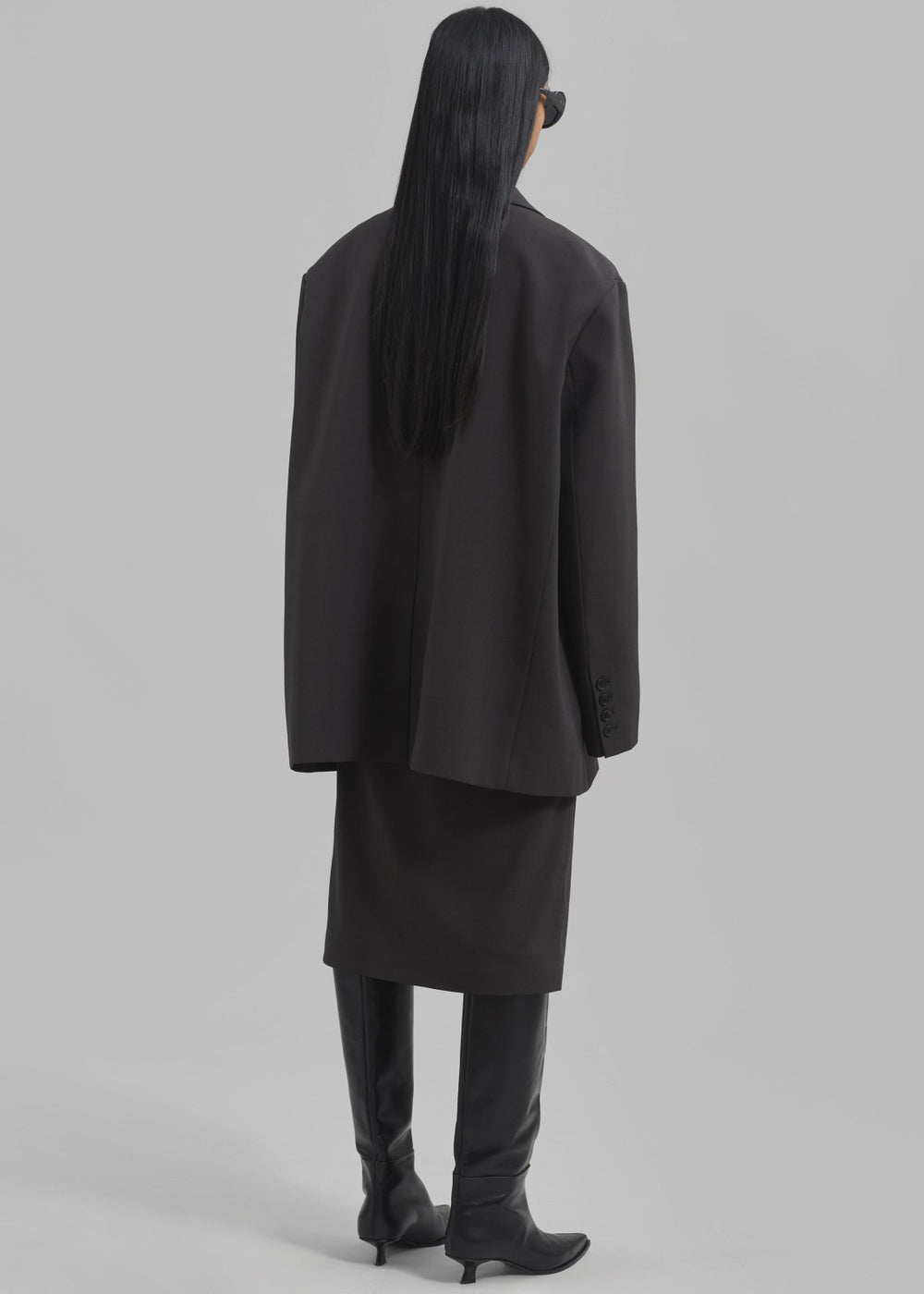 Brooklyn Blazer Charcoal - Women