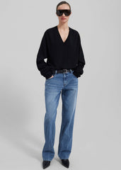 Montrose Straight Leg Jeans Blue Wash - Women