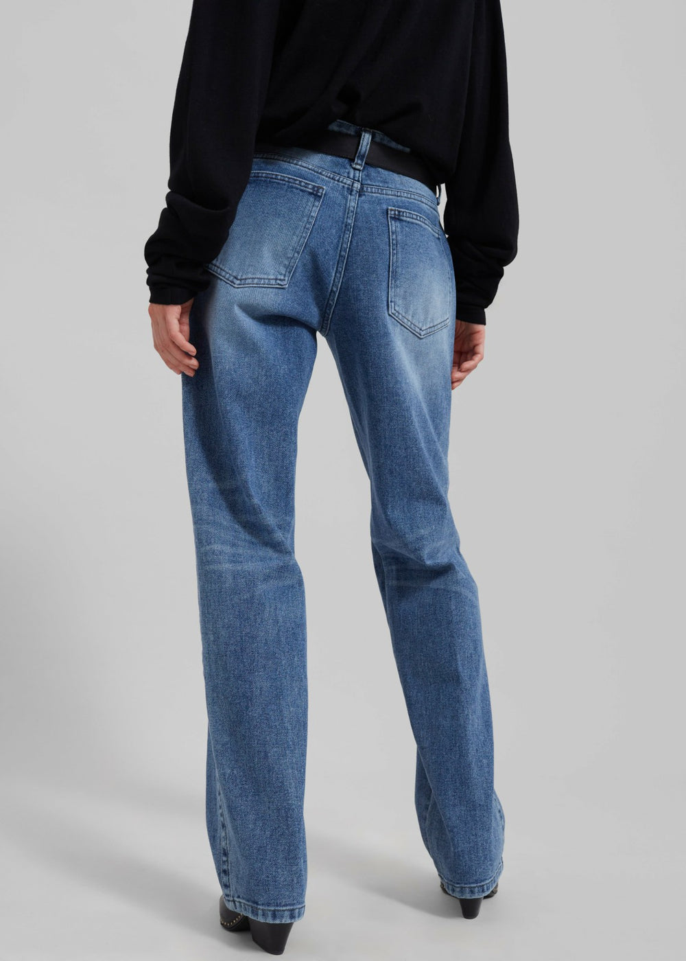 Montrose Straight Leg Jeans Blue Wash - Women