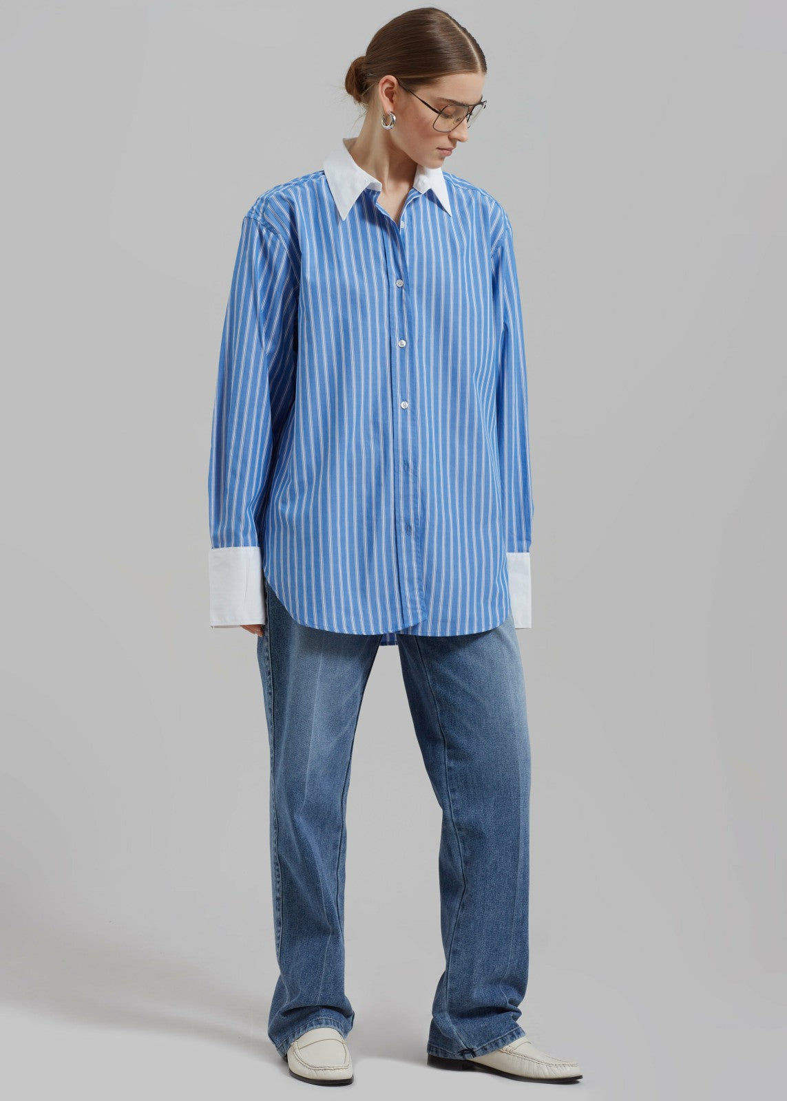 Montrose Straight Leg Jeans Blue Wash - Women