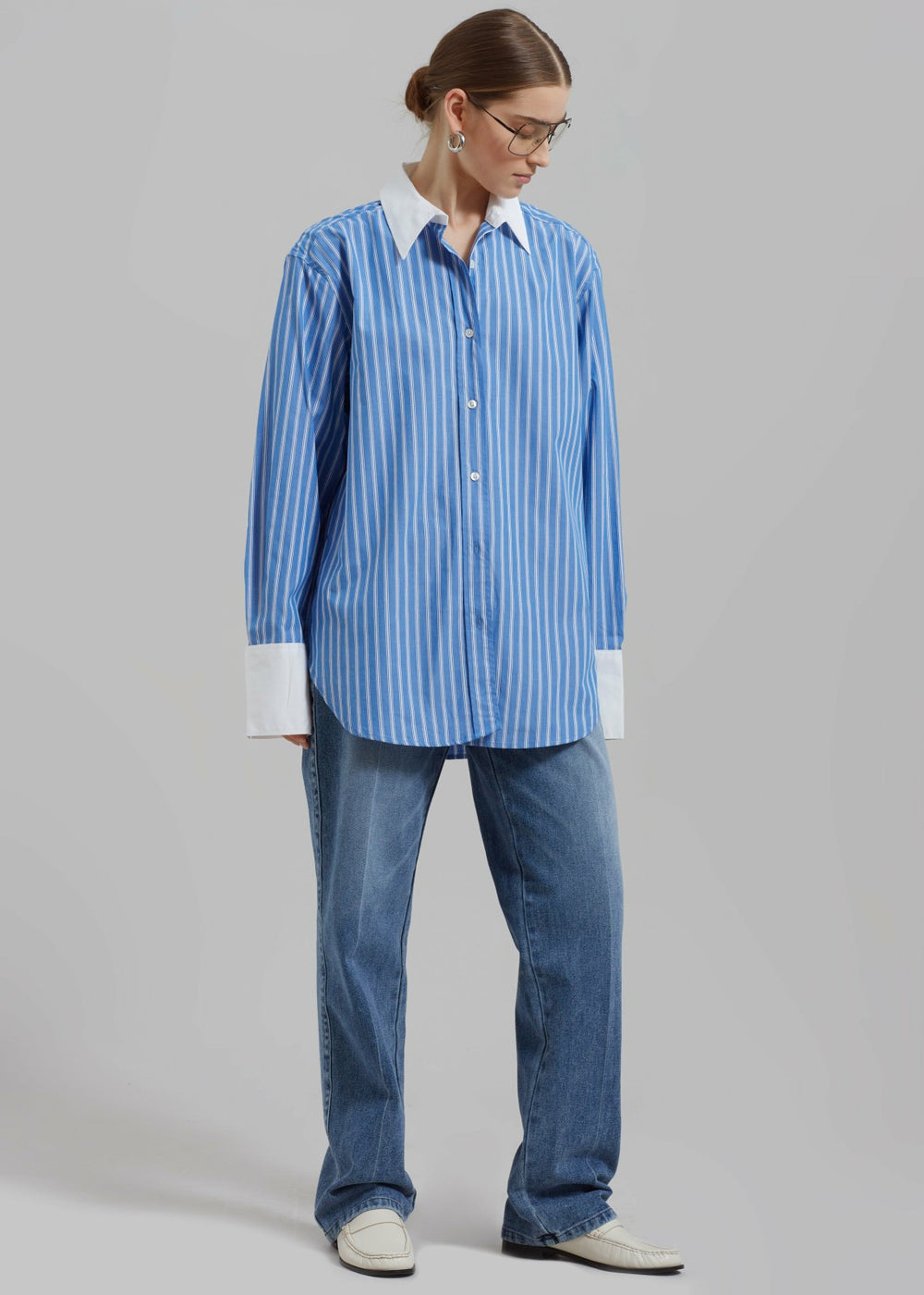 Montrose Straight Leg Jeans Blue Wash - Women