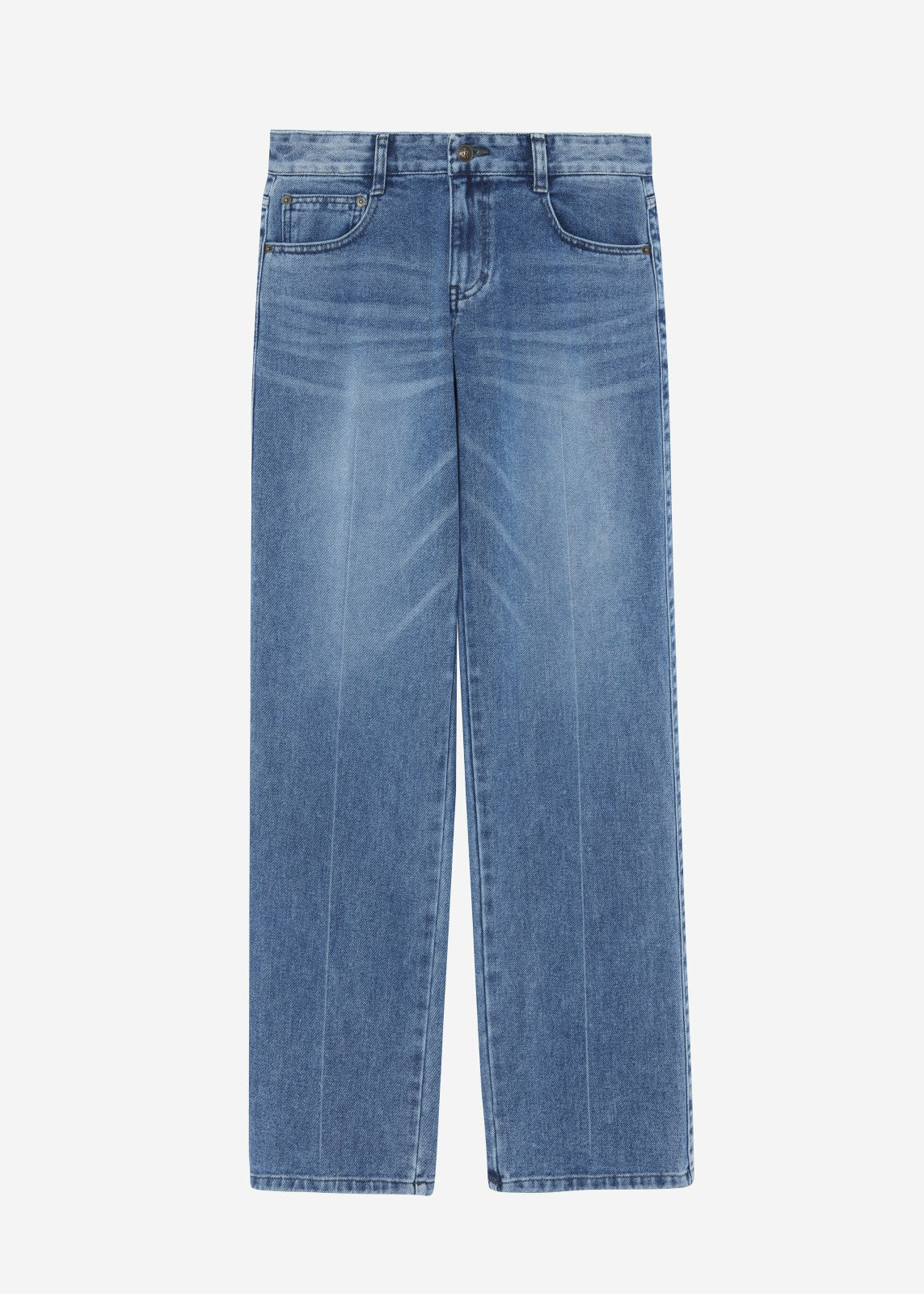 Montrose Straight Leg Jeans Blue Wash - Women