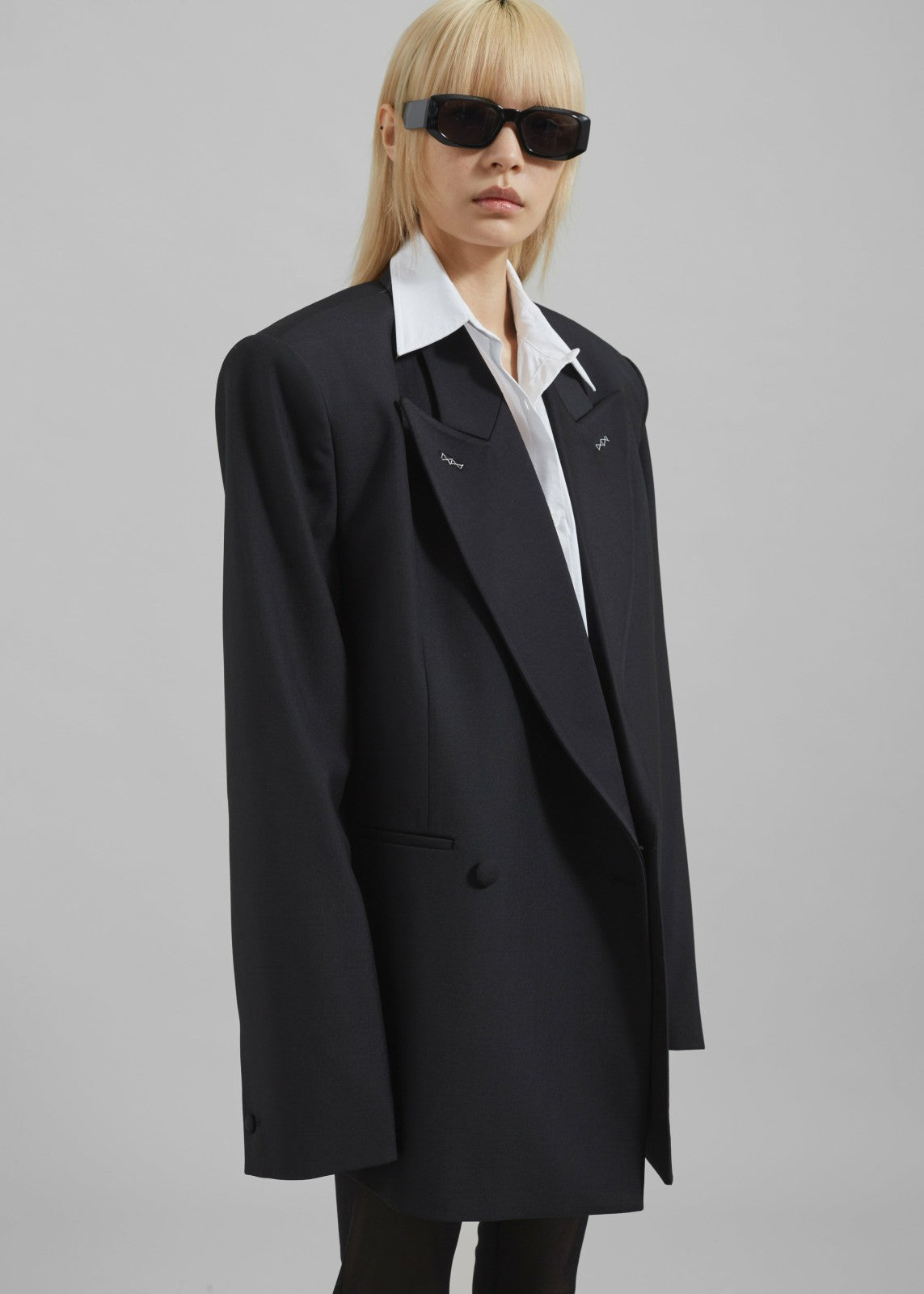 Cheyenne Padded Blazer Black - Women