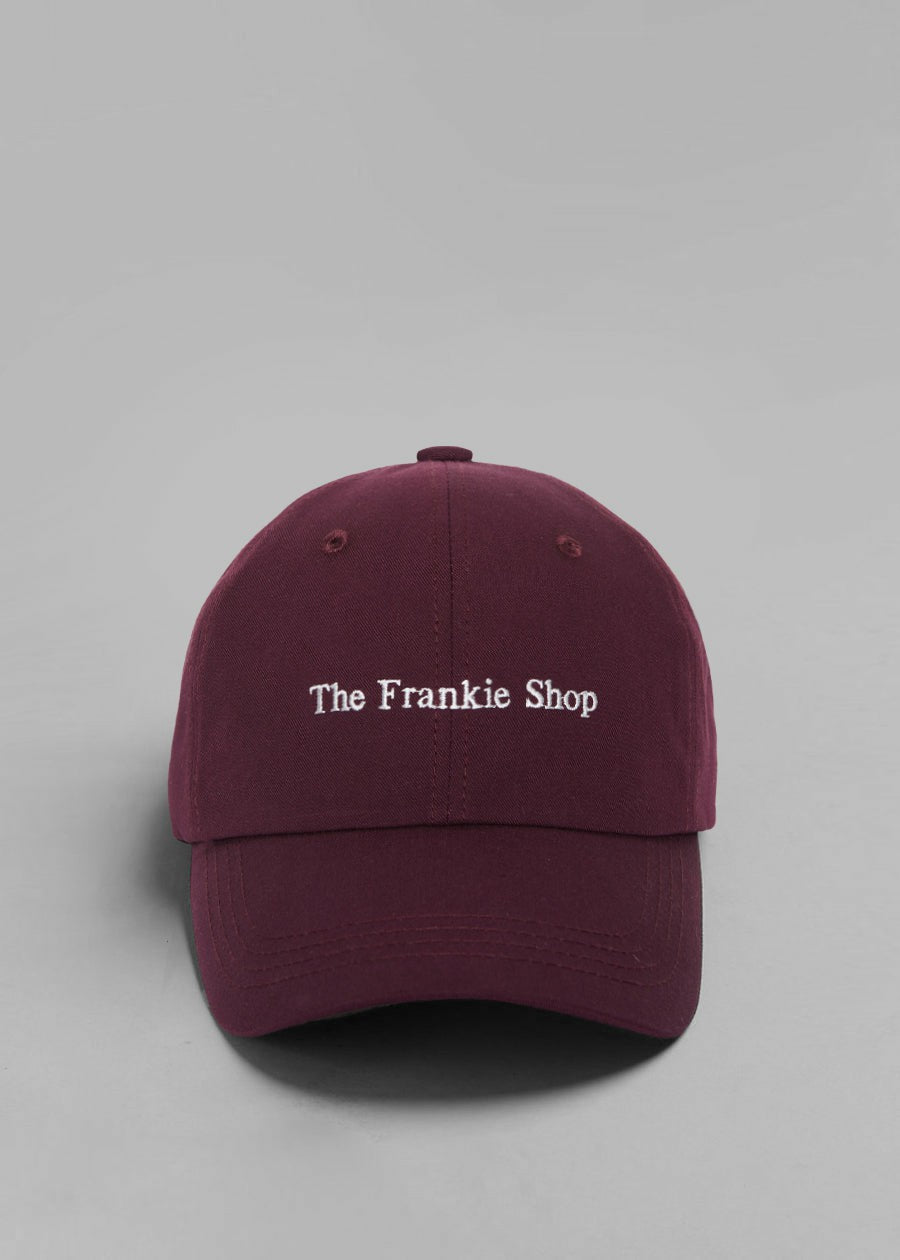 Frankie Baseball Cap Burgundy - Women