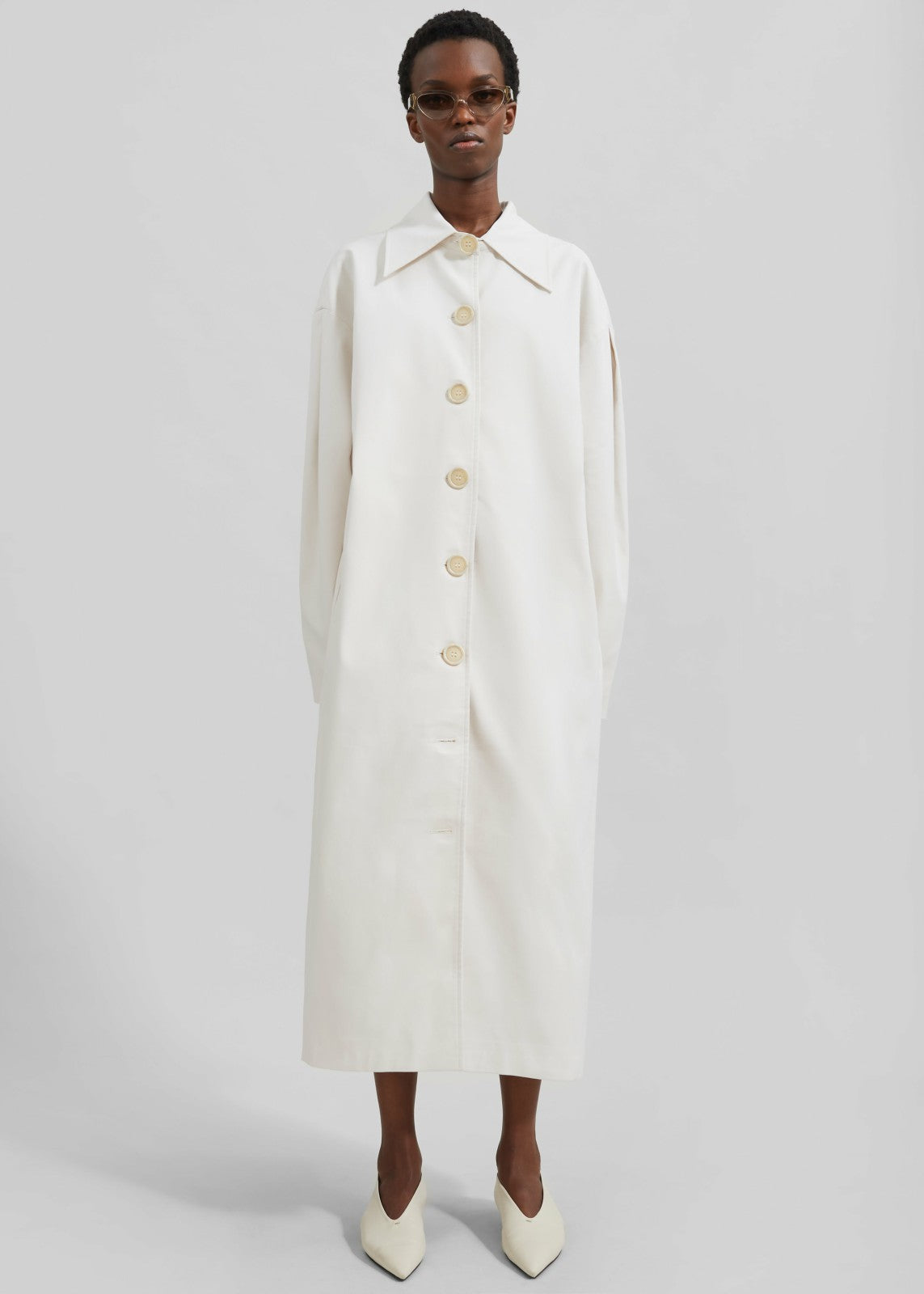 Callyn Trench Coat Light Beige - Women