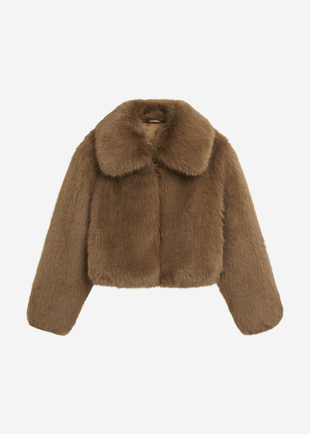 Hope Faux Fur Jacket Camel - Women