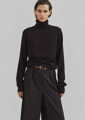 Ora Leather Belt Brown/Gold - Women