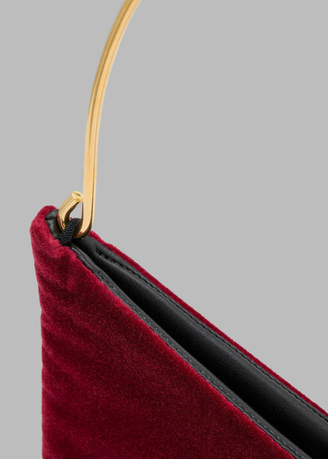 Bevza Grain Clutch Burgundy - Women