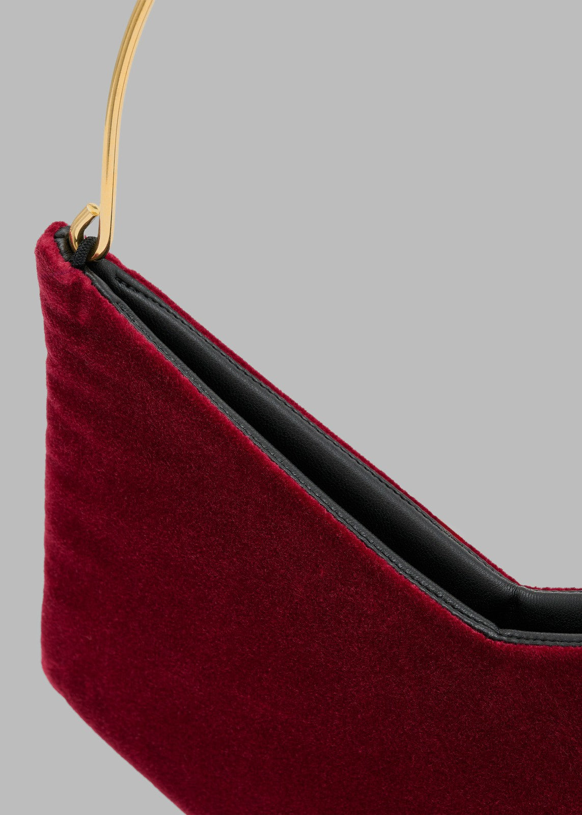 Bevza Grain Clutch Burgundy - Women