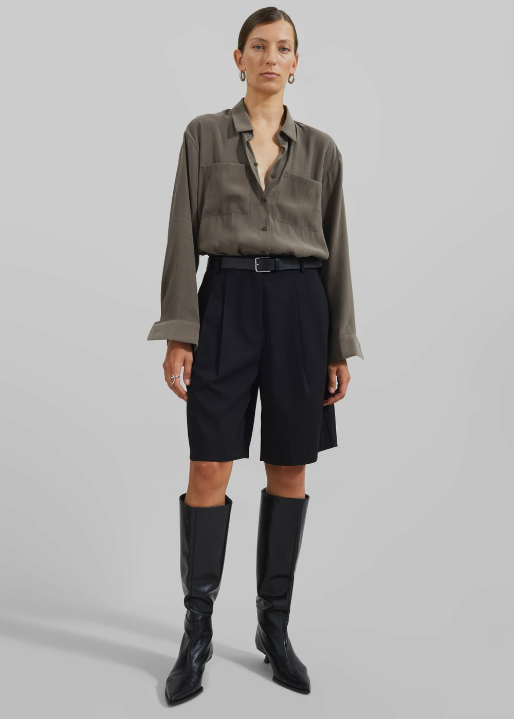 Sava Bermuda Shorts Black - Women