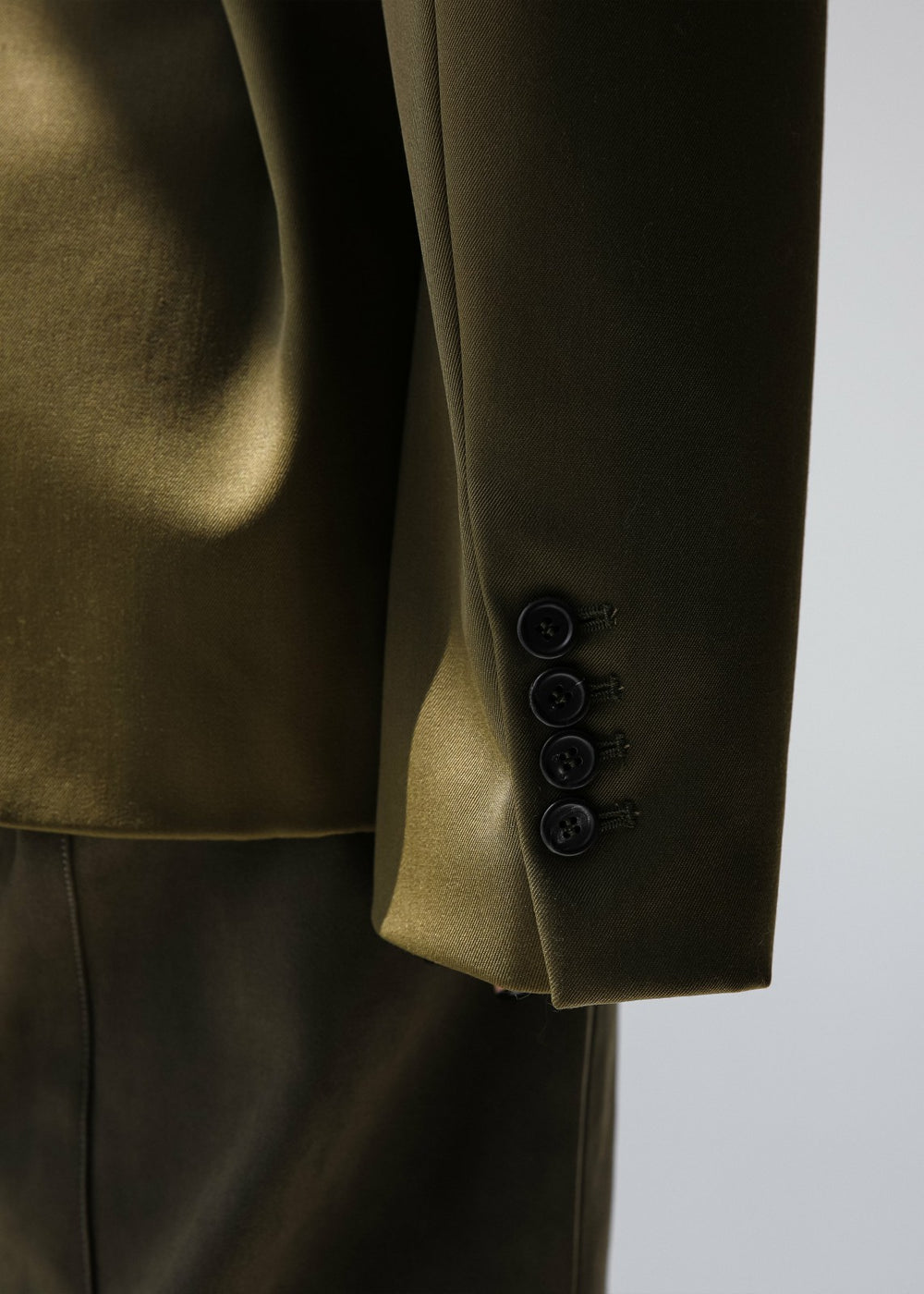 Naima Belted Blazer Khaki - Women