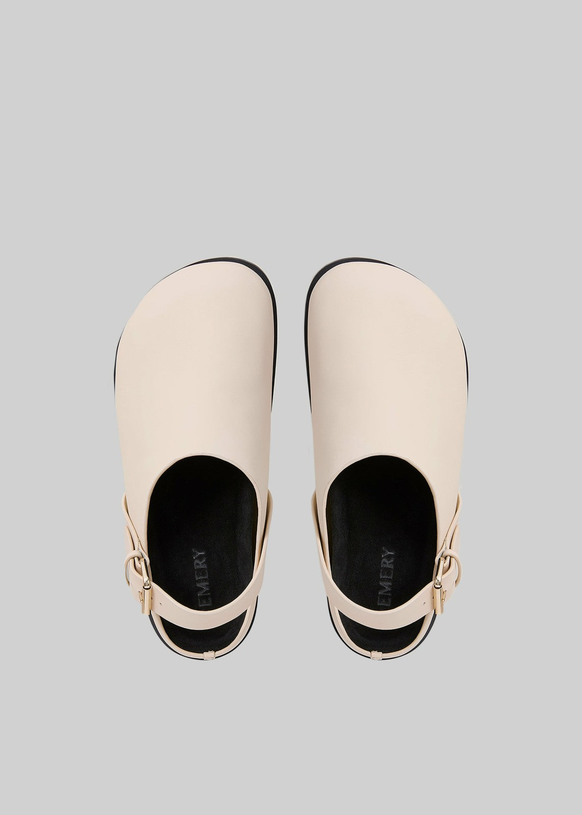 A.Emery Louis Clogs Eggshell - Women