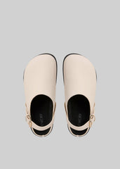 A.Emery Louis Clogs Eggshell - Women