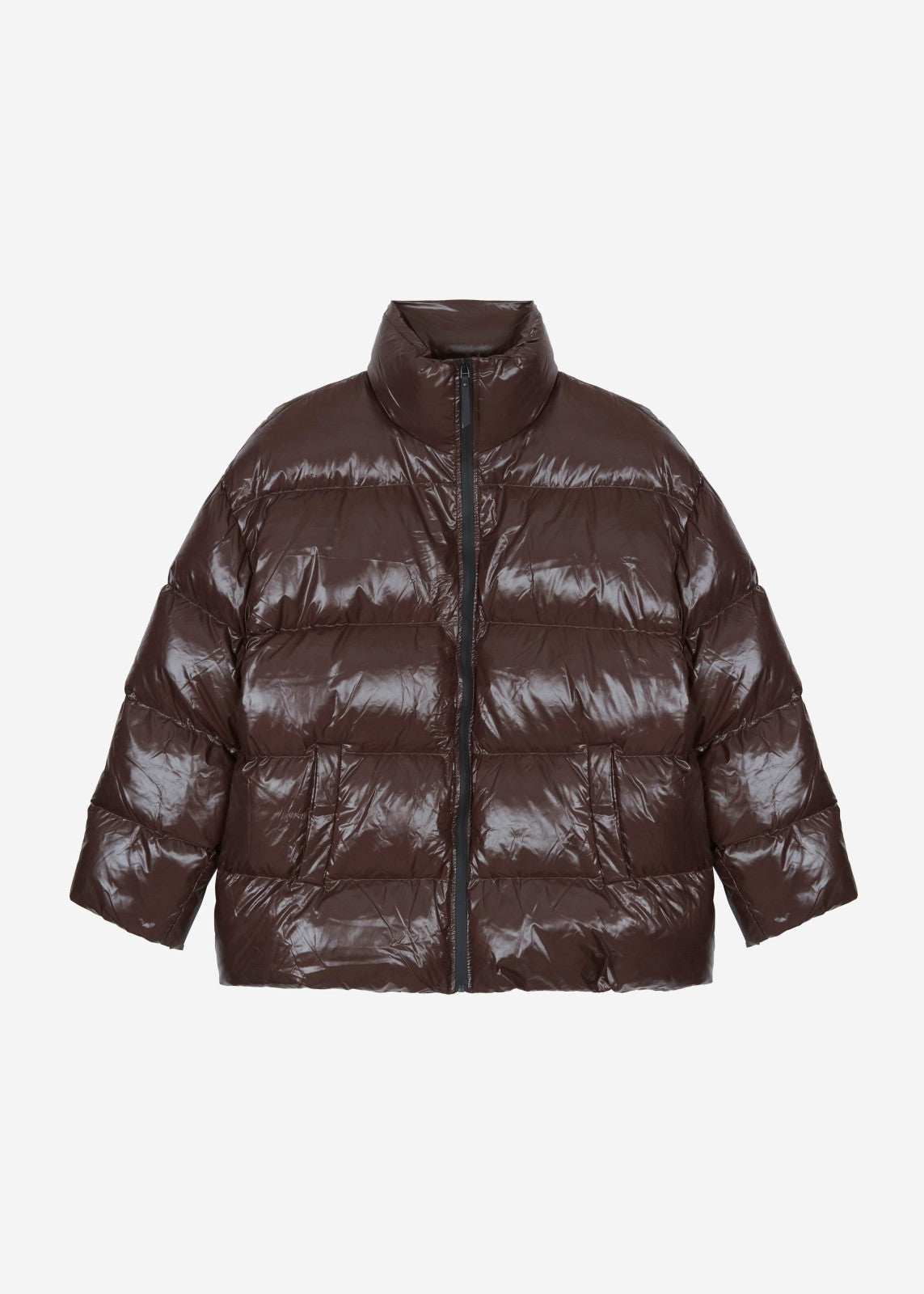 Pendle Puffer Jacket Brown - Women
