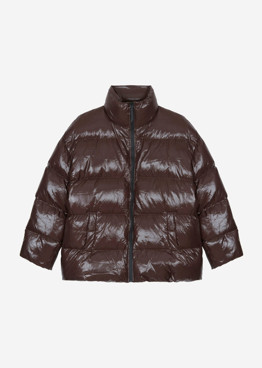 Pendle Puffer Jacket Brown - Women