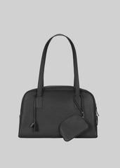 Noho Leather Shoulder Bag Black - Women