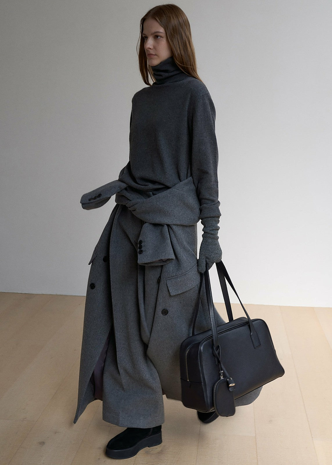 Noho Leather Shoulder Bag Black - Women