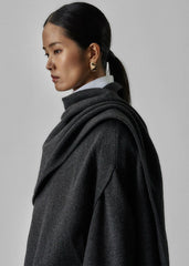 Whisella Cape Charcoal - Women