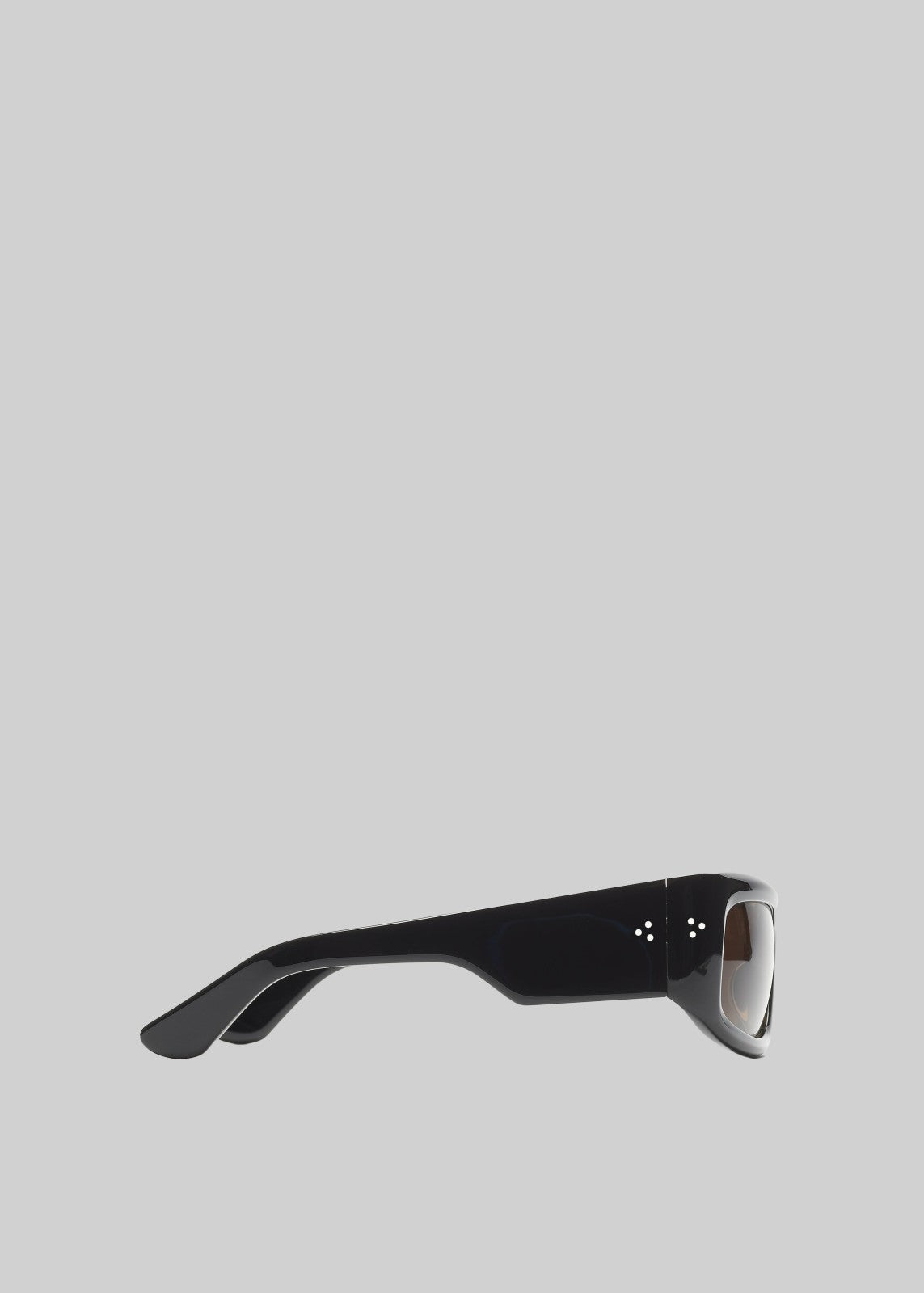 Port Tanger Hads Sunglasses Black Acetate/Tobacco Lens - Men/Women