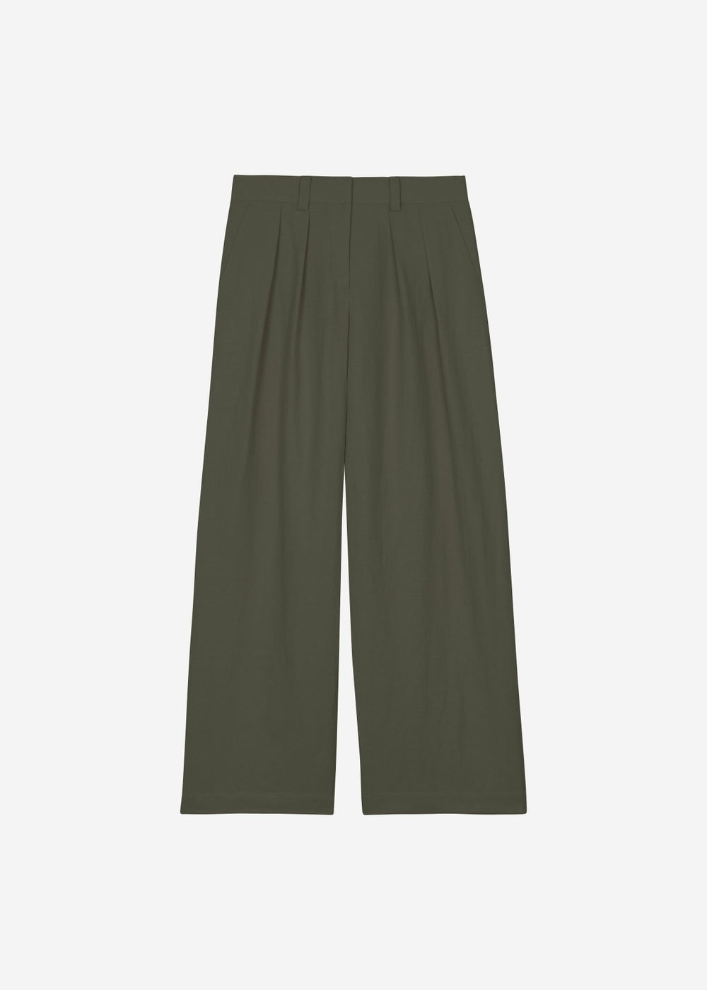 Daytona Pleated Trousers Khaki - Women