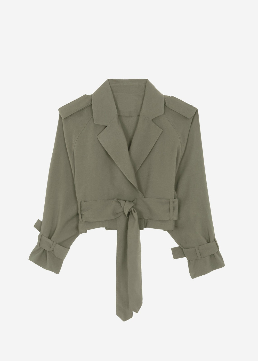 Simona Short Trench Khaki - Women