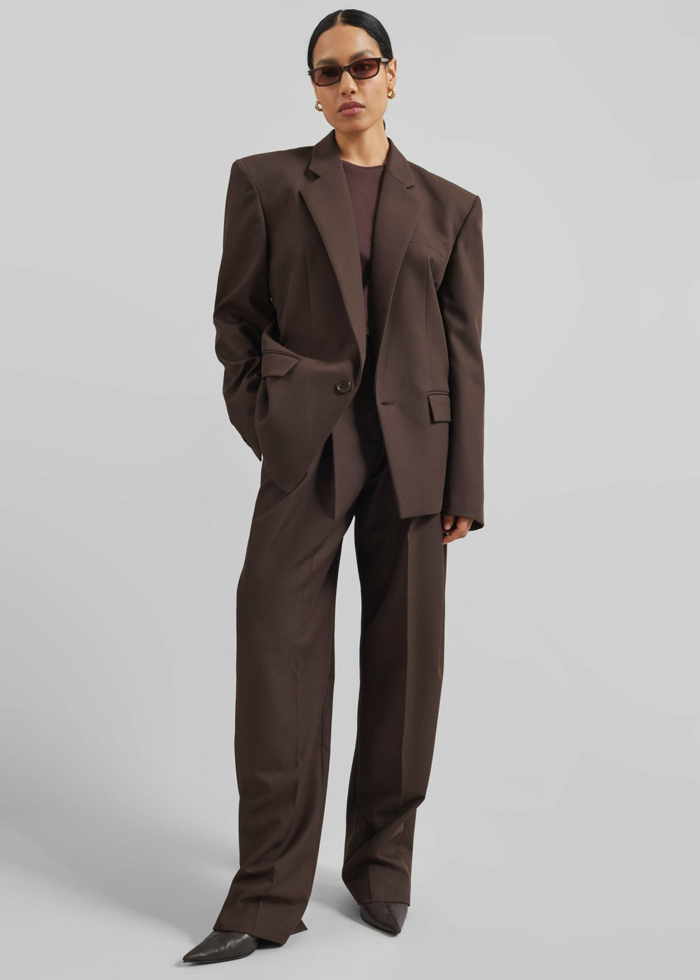 Jun Blazer Brown - Women
