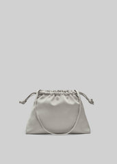 Velora Satin Pouch Light Taupe - Women