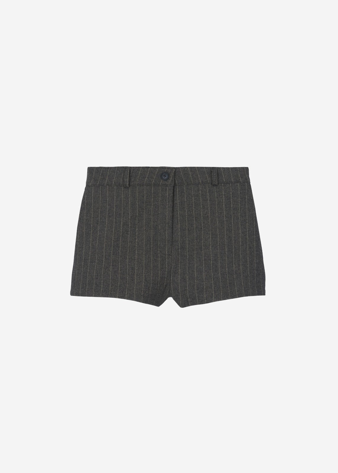Tenby Striped Hot Pants Brown Melange - Women