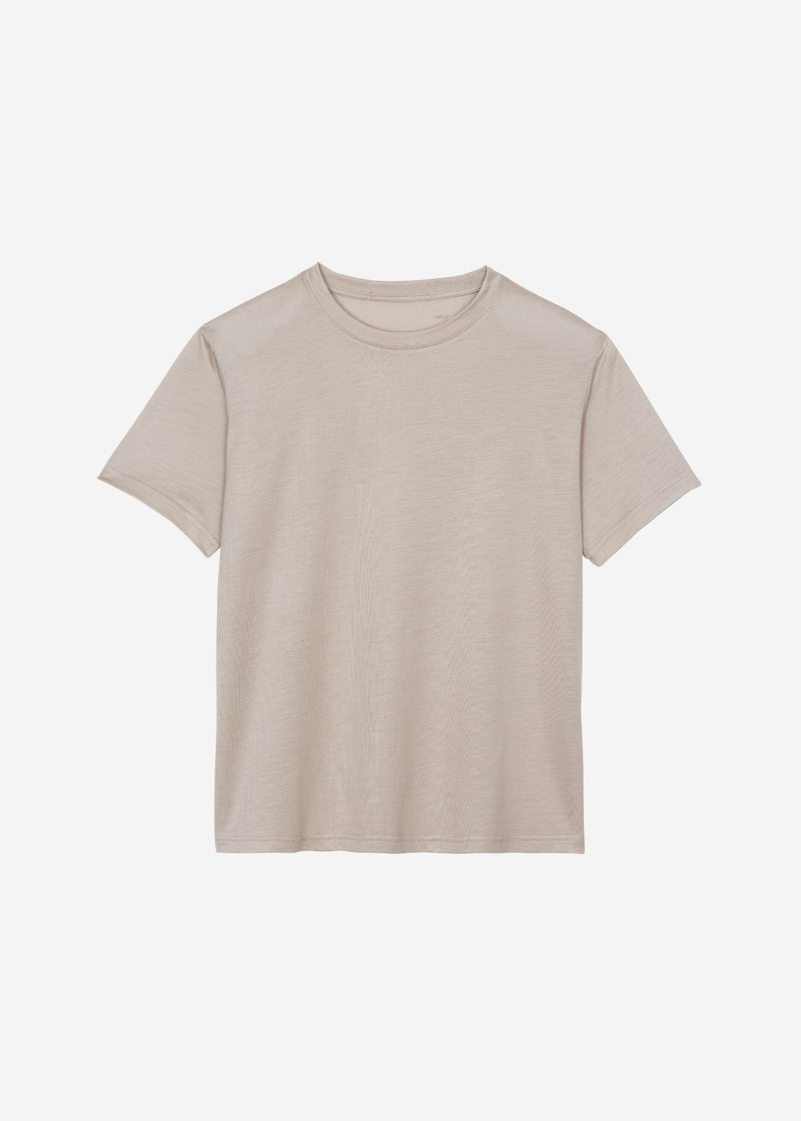 Amal Fluid Tee Light Taupe - Women