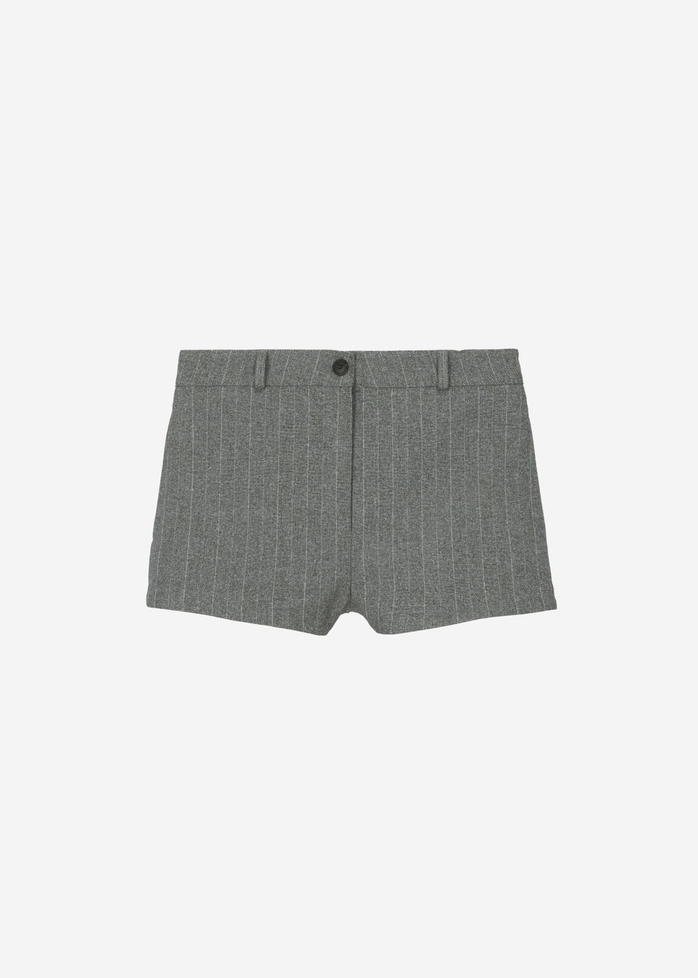 Tenby Striped Hot Pants Grey Melange - Women